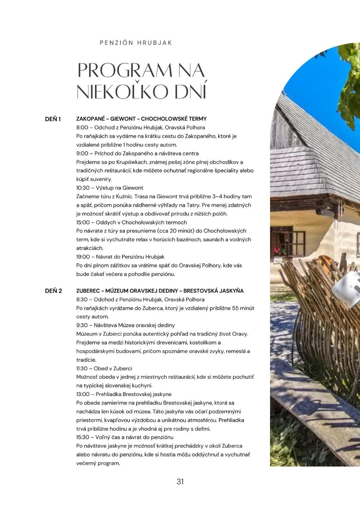 Penzion Hrubjak Oravska Polhora Exterior photo